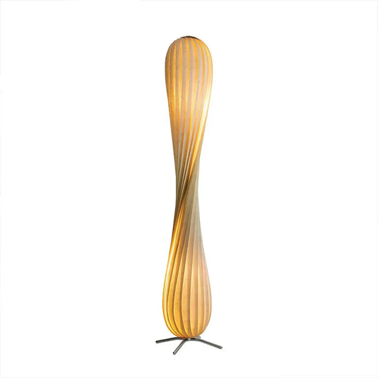 Nordic Wood Veneer LED Table Lamp
